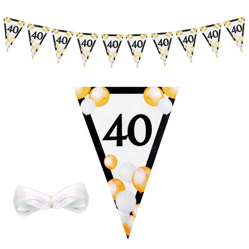 Парти украса "40" /винил/