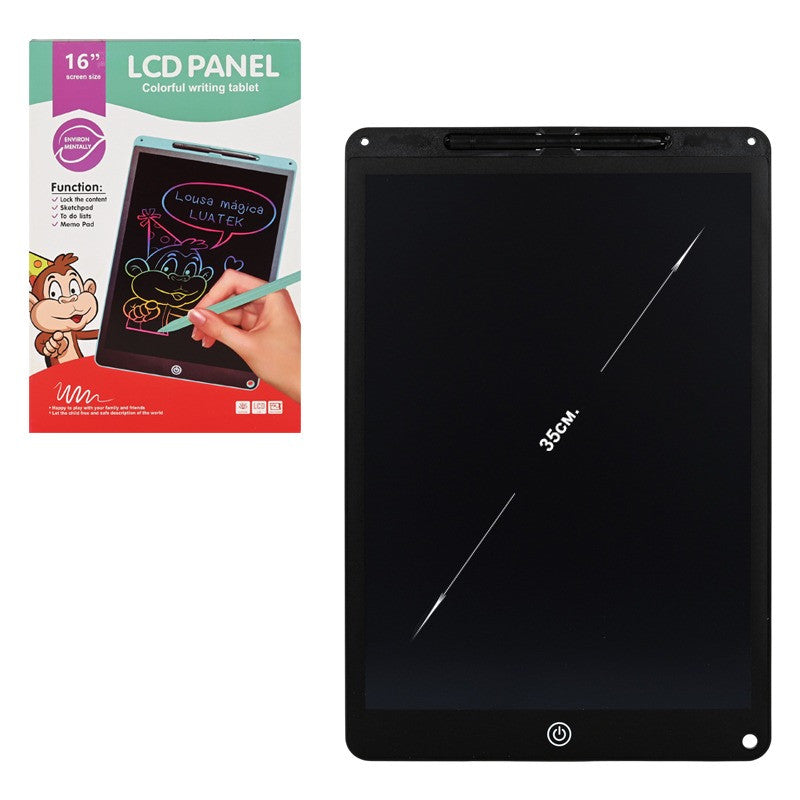 LCD Детски цветен графичен таблет /16"/