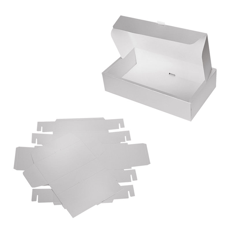 Подаръчна кутия /сребро/ с капак /12 броя в стек/