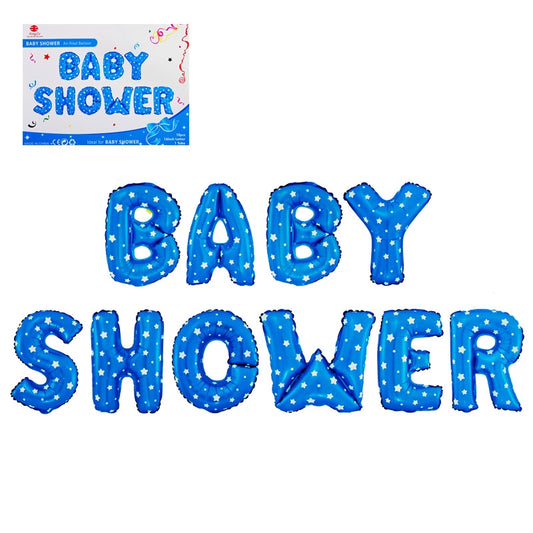 Балон "BABY SHOWER" /10 елемента - фолио/
