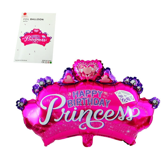 Балон "Happy Birthday Prince" /фолио/