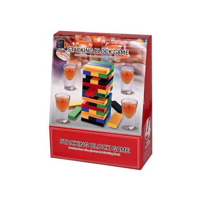 Настолна игра "Дженга" с 4 шота